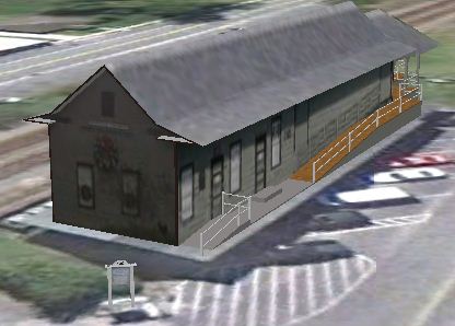 depot and sign in google earth preview